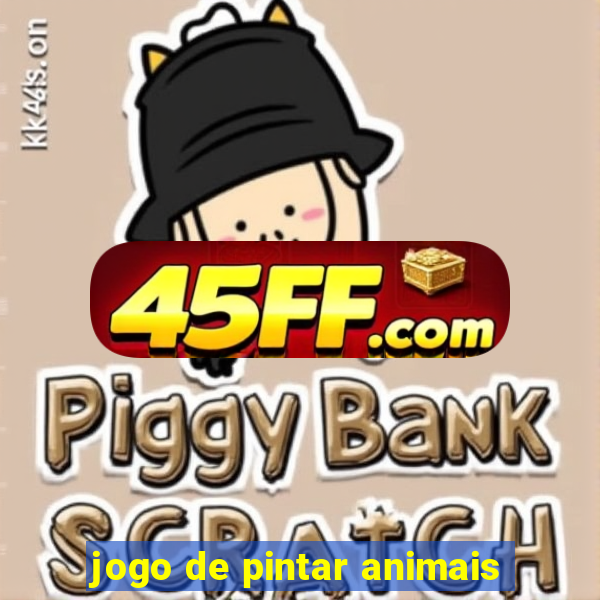 jogo de pintar animais
